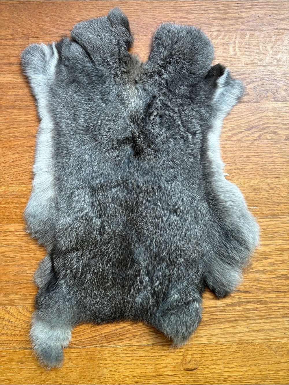 0077 premium natural rabbit fur pelt craft material